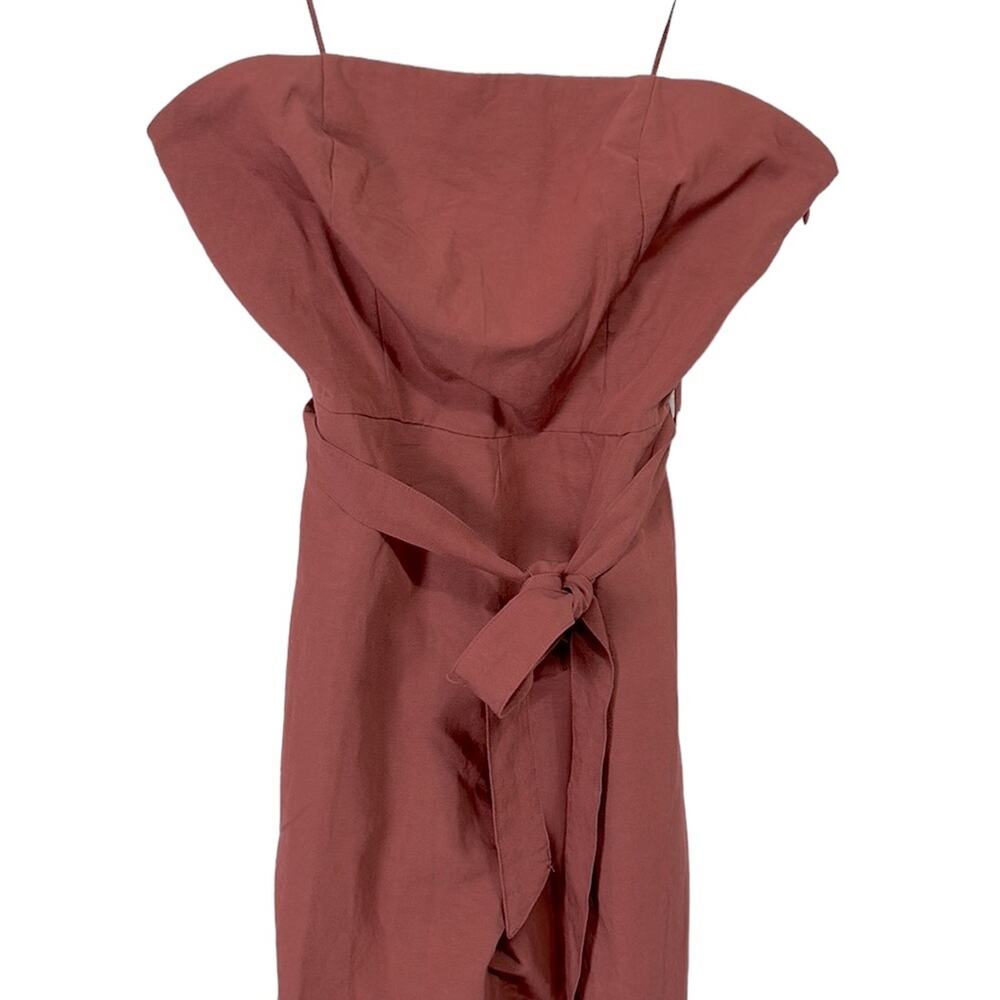 Willow Ryan Strapless Wide Leg Jumpsuit In Clay Women’s size small - Picture 4 of 11